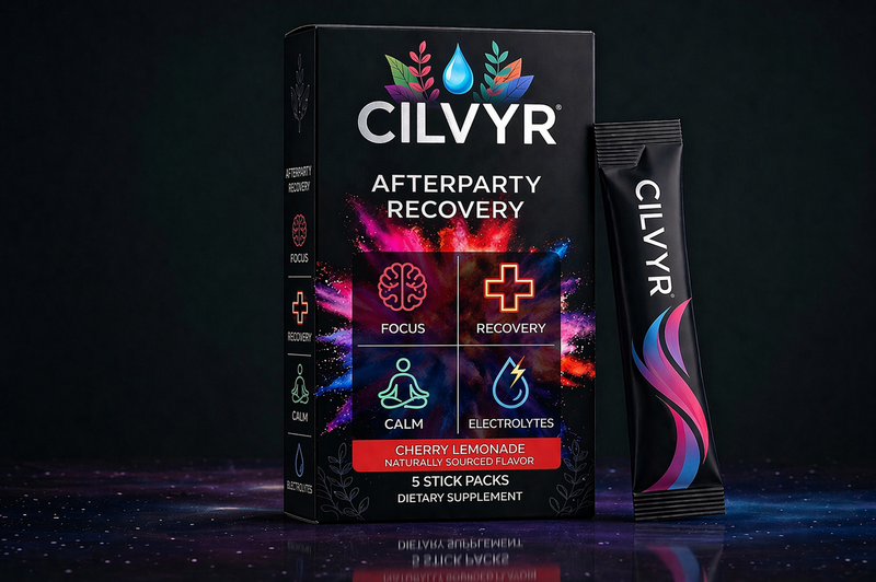 CILVYR Afterparty Recovery – Cherry Lemonade (5 Stick Pack)